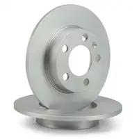 DELPHI Bremsscheiben Satz f&uuml;r AUDI A1 A2 A3 TT SEAT SKODA VW GOLF 4 POLO hinten