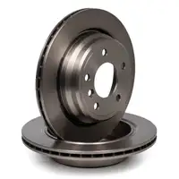 DELPHI Bremsscheiben f&uuml;r BMW 5er E39 + TOURING 520-540i 525d/tds 530d hinten