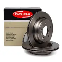 DELPHI Bremsscheiben f&uuml;r BMW 5er E39 + TOURING 520-540i 525d/tds 530d hinten