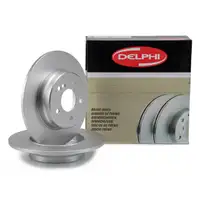 DELPHI Bremsscheiben Satz MERCEDES W203 C/A208 C/A209 W124 W210 R171 R172 hinten