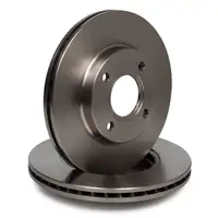 DELPHI Bremsscheiben f&uuml;r FORD COURIER FIESTA 4 5 FOCUS I FUSION KA PUMA vorne