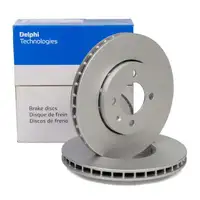 DELPHI Bremsscheiben Satz f&uuml;r SEAT MII SKODA CITIGO VW UP vorne 1S0615301