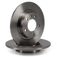 DELPHI Bremsscheiben Satz f&uuml;r OPEL ADAM + CORSA D + CORSA E POC J79 hinten