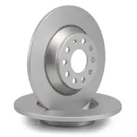 DELPHI Bremsscheiben f&uuml;r AUDI A3 Q3 SEAT SKODA SUPERB 3 VW GOLF 7 PASSAT hinten