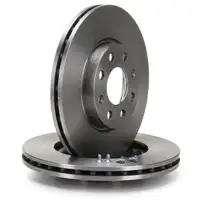 DELPHI Bremsscheiben f&uuml;r FIAT PUNTO (199_) OPEL ADAM CORSA D E 14 Zoll vorne