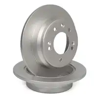 DELPHI Bremsscheiben f&uuml;r HYUNDAI i30 (FD) ix35 KIA CEE'D (ED) SPORTAGE hinten