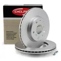 DELPHI Bremsscheiben f&uuml;r FIAT SEDICI (FY_) SUZUKI SX4 (EY GY) bis 12.2015 vorne