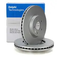 DELPHI Bremsscheiben Satz f&uuml;r FORD GALAXY (WA6) MONDEO IV MK4 S-MAX (WA6) vorne