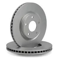 DELPHI Bremsscheiben Satz f&uuml;r NISSAN PULSAR C13 QASHQAI I J10 X-TRAIL T31 vorne