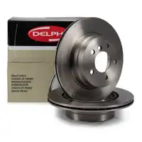 DELPHI Bremsscheiben Satz f&uuml;r BMW X5 E70 X5 F15 F85 X6 E71 E72 X6 F16 F86 hinten