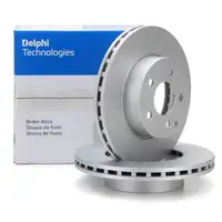 DELPHI Bremsscheiben Satz MERCEDES C-KLASSE W204 C180 C180CDI C200CDI vorne