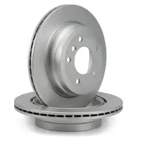 DELPHI Bremsscheiben Satz f&uuml;r BMW E81 E87 130i 123d E90-93 X1 E84 X3 F25 hinten