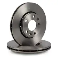 DELPHI Bremsscheiben Satz f&uuml;r DACIA DUSTER RENAULT LAGUNA MEGANE SCENIC vorne