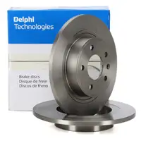DELPHI Bremsscheiben f&uuml;r OPEL ASTRA J CASCADA ZAFIRA C 16 Zoll POC J60 hinten