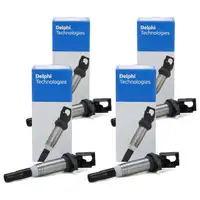 4x DELPHI Z&uuml;ndspule BMW 1er E81-88 3er E90-93 5er E60 E61 F10 F11 6er E63 E64