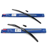 DENSO Scheibenwischer Wischerbl&auml;tter DUR-050L + DUR-060L vorne BMW X5 F15 X6 F16