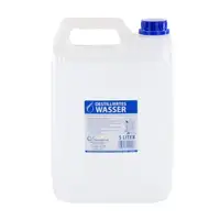 Destilliertes Wasser Laborwasser B&uuml;gelwasser ENTIONISIERT CHEMISCH REIN 10 Liter