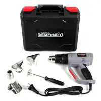Dino KRAFTPAKET 130220 Heissluftf&ouml;hn Heissluftpistole 2000W 50-600&deg;C