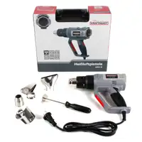 Dino KRAFTPAKET 130220 Heissluftf&ouml;hn Heissluftpistole 2000W 50-600&deg;C