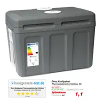 Dino KRAFTPAKET 131002 40L K&uuml;hlbox 12V 230V thermoelektrische Warmhaltebox