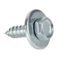 50x Schraube Karosserie Sechskantschraube mit Scheibe f&uuml;r BMW 4,8x16 mm