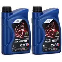 ELF Motor&ouml;l &Ouml;L 4T 4-TAKT MOTO 4 MAXITECH 10W30 JASO MA API SJ - 2L 2 Liter
