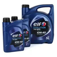 elf Evolution 700 STI 10W-40 Motor&ouml;l f&uuml;r VW 501.01/505.00 MB 229.1 - 7L 7 Liter