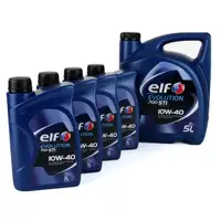elf Evolution 700 STI 10W-40 Motor&ouml;l f&uuml;r VW 501.01/505.00 MB 229.1 - 9L 9 Liter