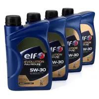 elf Evolution Full-Tech FE 5W-30 Motor&ouml;l RENAULT RN0720 MB 226.51 - 4L 4 Liter