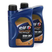 2x 1L 1 Liter elf Evolution Full-Tech LLX 5W-30 Motor&ouml;l 504.00/507.00 MB 226.51