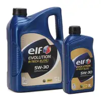elf Evolution RN-TECH ELITE 5W-30 5W30 Motor&ouml;l &Ouml;l C3 Renault RN17 - 6L 6 Liter