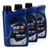 elf Evolution 900 NF 5W-40 Motor&ouml;l VW 502.00/505.00 MERCEDES 229.3 - 3L 3 Liter