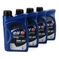 elf Evolution 900 NF 5W-40 Motor&ouml;l VW 502.00/505.00 MERCEDES 229.3 - 4L 4 Liter