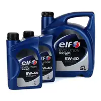 elf Evolution 900 NF 5W-40 Motor&ouml;l VW 502.00/505.00 MERCEDES 229.3 - 7L 7 Liter