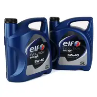 elf Evolution 900 NF 5W-40 Motor&ouml;l VW 502.00/505.00 MERCEDES 229.3 - 10 Liter