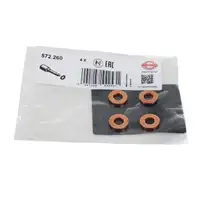 4x ELRING 572.260 Dichtring D&uuml;senhalter W&auml;rmeschutzscheibe Injector Seals
