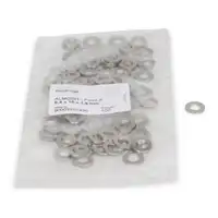 100x ELRING Aluscheiben f&uuml;r Ventildeckel Motor 8,4x15x1,5mm PORSCHE 911 + (964)