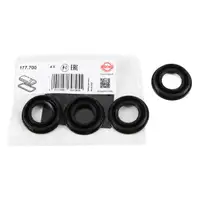 4x ELRING 177.700 Dichtung Einspritzd&uuml;sen CITROEN FORD PEUGEOT 2.2/2.4 DIESEL