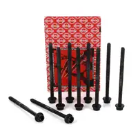 10x ELRING 803.740 Zylinderkopfschraube M9 138mm f&uuml;r AUDI SEAT SKODA VW 1.0-1.6