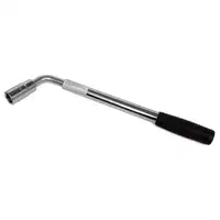 EUFAB Radmutternschl&uuml;ssel 17mm & 19mm ausziehbar 38-54cm Chrom Vanadium Stahl