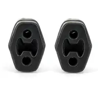 2x Halter Auspuff Gummi Aufh&auml;ngung AUDI A1 A2 A3 FORD SEAT SKODA VW GOLF POLO