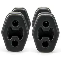 4x Halter Auspuff Gummi Aufh&auml;ngung AUDI A1 A2 A3 FORD SEAT SKODA VW GOLF POLO