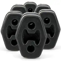 6x Halter Auspuff Gummi Aufh&auml;ngung AUDI A1 A2 A3 FORD SEAT SKODA VW GOLF POLO