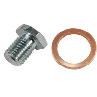 &Ouml;lablassschraube + Dichtring f&uuml;r BMW E81-88 E36 E46 E90-93 E34 E39 E60 E61 uvm.
