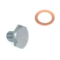 &Ouml;lablassschraube + Dichtring M10x1,25 L&auml;nge 13 mm f&uuml;r CITROEN PEUGEOT