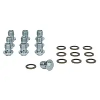 10x &Ouml;lablassschraube + Dichtring OPEL ASTRA H INSIGNIA A VECTRA C ZAFIRA B CDTI