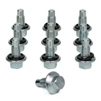 10x &Ouml;lablassschraube Verschlussschraube &Ouml;lwanne M12x1,75 L&auml;nge 16 mm f&uuml;r OPEL