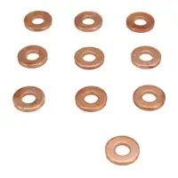 10x Dichtring Dichtscheibe Einspritzd&uuml;se f&uuml;r CITROEN PEUGEOT 1.6HDi 75/90/109 PS