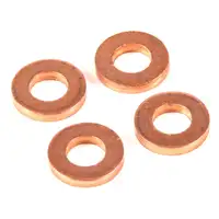 4x Dichtring D&uuml;senhalter W&auml;rmeschutzscheibe Injector Seals f&uuml;r FORD 2.0 TDCi