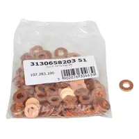 4x Dichtring D&uuml;senhalter W&auml;rmeschutzscheibe Injector Seals f&uuml;r FORD 2.0 TDCi